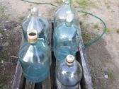 Stiklinės talpos, buteliai vynui, 10l, 20l - nuotraukos Nr. 2