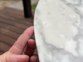 Tikro Carrara marmuro valgomojo stalas 2-4asmenims - nuotraukos Nr. 10