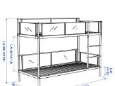 Dviaukštė lova Ikea - nuotraukos Nr. 5