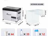 Alpicool Chs45 (31 L) ir Chs55 (40 L) - nuotraukos Nr. 2