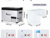 Alpicool Chs45 (31 L) ir Chs55 (40 L) - nuotraukos Nr. 3