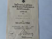 Ww2 vokiškas 2 laipsnio apdovanojimas su dokumenta - nuotraukos Nr. 6