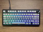 Aula F75 + Keycaps rinkinys – Puikios būklės - nuotraukos Nr. 3