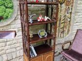 Vintažinė ratango etažerė/lentyna - nuotraukos Nr. 4