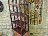 Vintažinė ratango etažerė/lentyna - nuotraukos Nr. 18