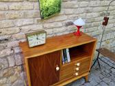 Vintažinė mid century tikmedžio indauja - nuotraukos Nr. 19