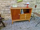 Vintažinė mid century tikmedžio indauja - nuotraukos Nr. 20