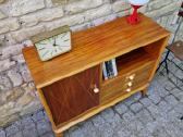 Vintažinė mid century tikmedžio indauja - nuotraukos Nr. 24