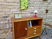 Vintažinė mid century tikmedžio indauja - nuotraukos Nr. 31