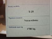 Traktorius T25 - nuotraukos Nr. 5