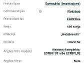 Įmontuojamas gartraukis Elektroliux 600 Hobtohood - nuotraukos Nr. 2