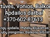 Vonios, virtuvės, balkono remontas - nuotraukos Nr. 38
