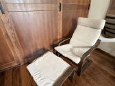 Ikea “poäng“ fotelis su kojų kede 80€“ - nuotraukos Nr. 2
