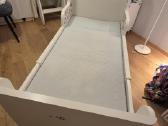 Naudota auganti Ikea lova Busunge su čiužiniu - nuotraukos Nr. 3