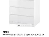 Ikea malm komoda 6 stalčių - nuotraukos Nr. 4
