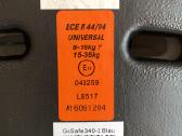 (9-36 kg) Car seat + Booster, Babygo Gosafe 340-2 - nuotraukos Nr. 20