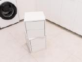 Ikea Eket baltos spintelės su 2 stalčiais, 2 vnt. - nuotraukos Nr. 4