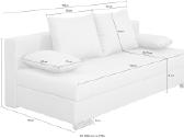 Sofa-lova Tania su lovos funkcija ir patalynės dė - nuotraukos Nr. 8