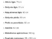 Pedikiūro kėdė guktas - nuotraukos Nr. 2