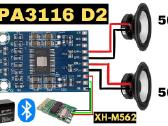 Xh-m562 2x50w 2ch Stereo Stiprintuvas - nuotraukos Nr. 6