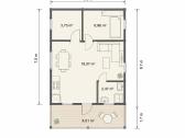 Sodo namas Žara medinė konstrukcija 43,5 m² - nuotraukos Nr. 9