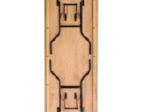 Stačiakampis medinis stalas 180x90 cm - Pigiau - nuotraukos Nr. 2
