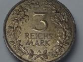 3 Reichsmark 1925 m. A – Veimaro respublika - nuotraukos Nr. 4