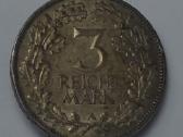 3 Reichsmark 1925 m. A – Veimaro respublika - nuotraukos Nr. 7