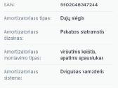 Parduodami amortizatoriai - nuotraukos Nr. 5