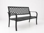 Grand patio metalinis lauko suolas 125 cm – naujas - nuotraukos Nr. 2
