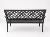 Grand patio metalinis lauko suolas 125 cm – naujas - nuotraukos Nr. 3