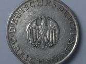 5 Reichsmark 1929 m. D (Gotthold Ephraim Lessing) - nuotraukos Nr. 2