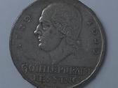 5 Reichsmark 1929 m. D (Gotthold Ephraim Lessing) - nuotraukos Nr. 6