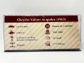 Chrysler Valiant Acapulco 1965 aukso/juoda 1:43 - nuotraukos Nr. 7