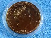Moneta Tdc, 2011 m, 1 krona, cu-ni - nuotraukos Nr. 2