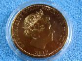 Moneta Tristan da Cunha 2013 m, 1 krona, cu-ni - nuotraukos Nr. 2