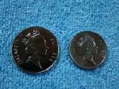 Fiji 1998 10 cent. 1987 5 cent. - nuotraukos Nr. 2