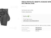 Dėklas pistoletui Beretta 92 Imi Defense Imi-z1250 - nuotraukos Nr. 4