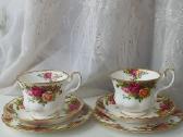 Kavos Puodelis Trio Royal Albert "Old Country Rose - nuotraukos Nr. 5