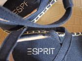 Esprit naujos tamsiai mėlynos espadrilės-basutės - nuotraukos Nr. 5