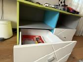 Meblik rašomasis stalas su spintele / komoda - nuotraukos Nr. 6