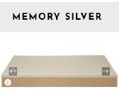 Čiužinys Memory Silver - nuotraukos Nr. 3