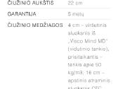 Čiužinys Memory Silver - nuotraukos Nr. 4