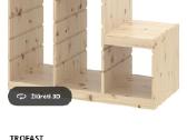 Trofast ikea žaislų laikymo lentyna - nuotraukos Nr. 3