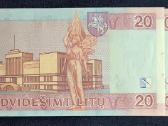 20 litų 2007 m. banknotai Unc - nuotraukos Nr. 4