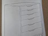Ikea Alex spintelė - nuotraukos Nr. 2