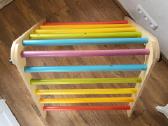 Montessori medinis laipiojimo trikampis vaikams - nuotraukos Nr. 2