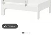 Ikea lovyte vaikui su apsauga ir ciužiniu - nuotraukos Nr. 7