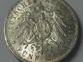 5 Mark 1914 m. A Prūsija - nuotraukos Nr. 6
