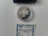 Moneta 3 rub Sidabras Unc Sertifikatas Rusija. - nuotraukos Nr. 3